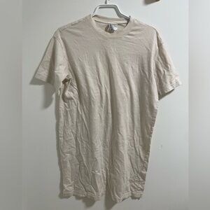 H&M Beige Short Sleeve Dress